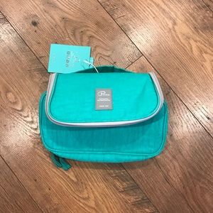 Teal Travel Jewelry Case